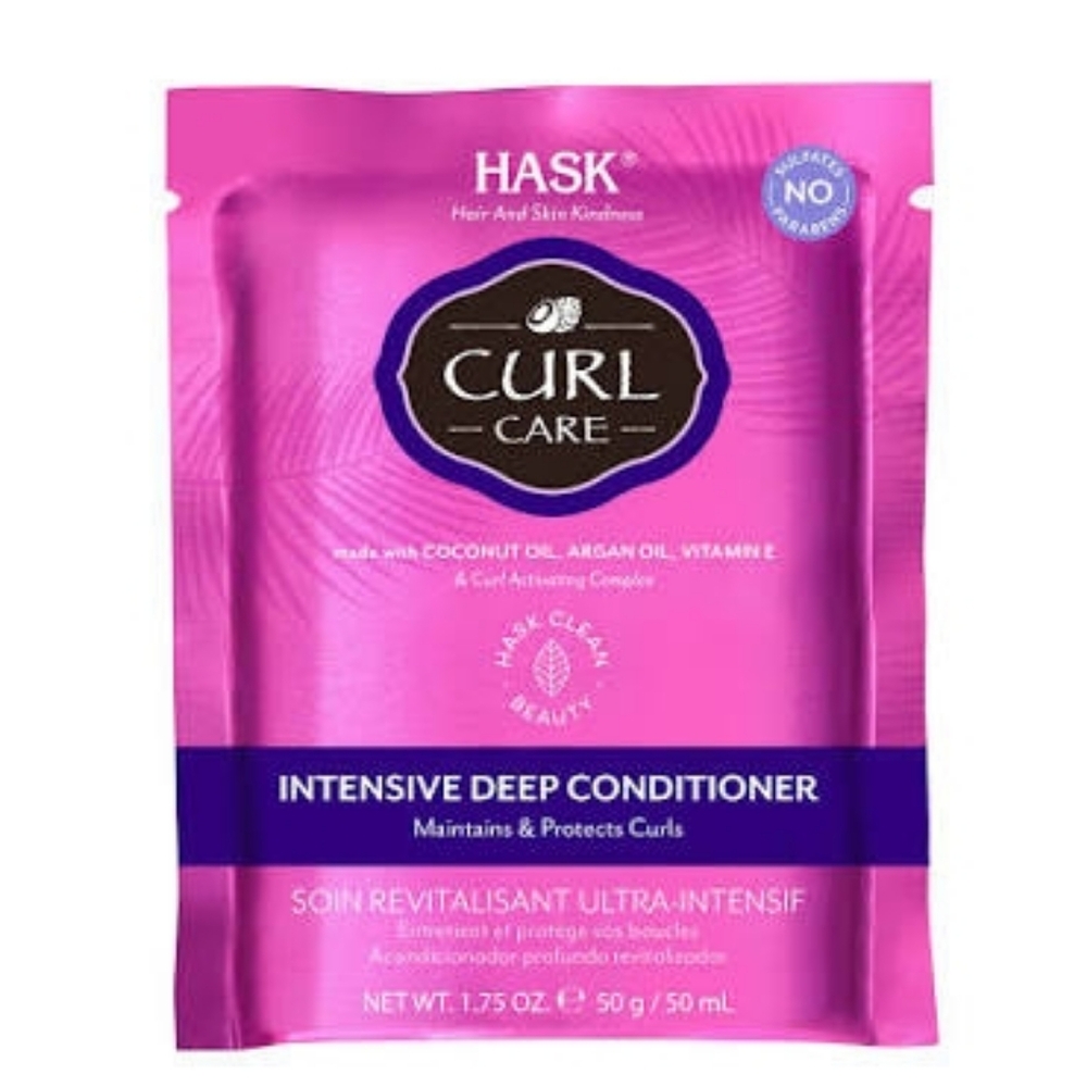 🍒 5/$20 new Hask Curl Care Intensive Deep Conditioner Salon Curly Hair Ethnic